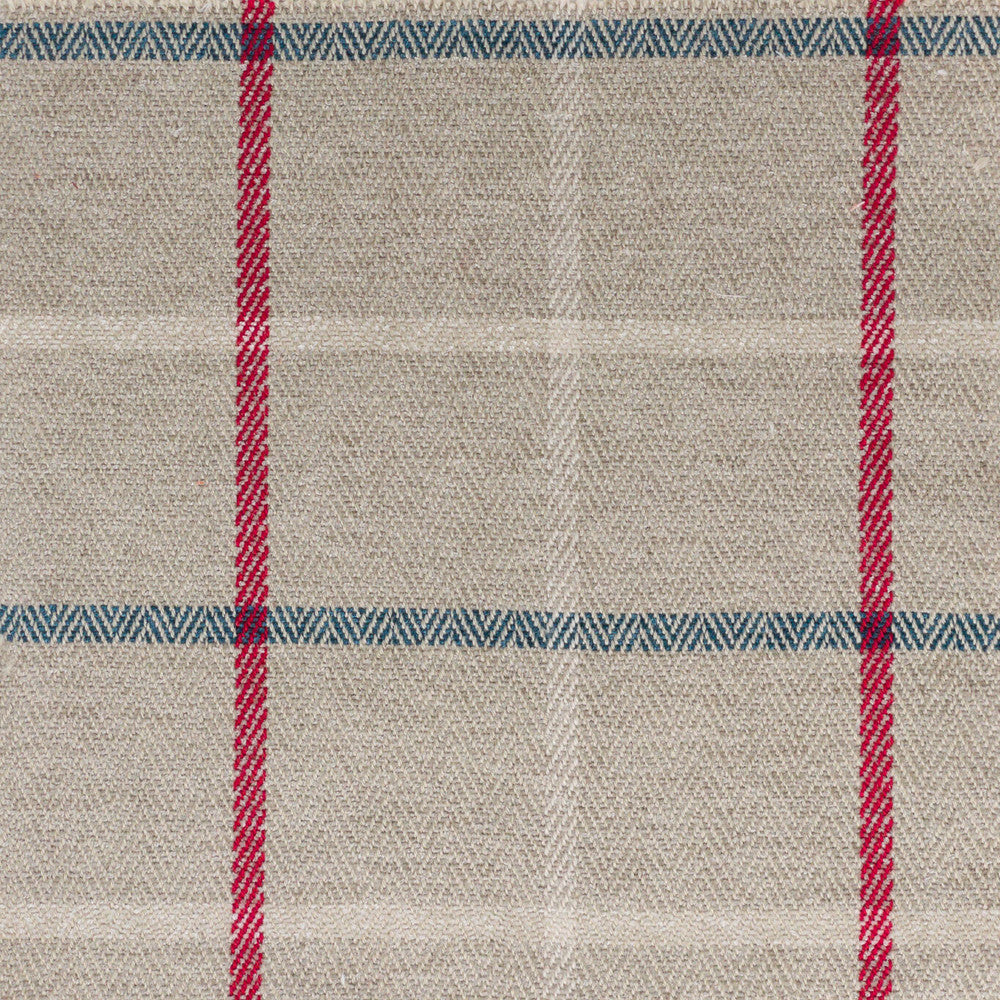 Trigger 1 Americana by Stout Designer Fabric RAINBOW LIBRARY CAMELLIA/CLAY 52%COT 48%POL CHINA Horizontal: 5.000 and Vertical: 4.500 54 in - Swanky Fabrics -