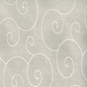 Trillium Natural Cream by Norbar Designer Fabric 85% VISCOSE RAYON 15% POLYESTER 15 1/4"V - 17"H 54 - Swanky Fabrics -