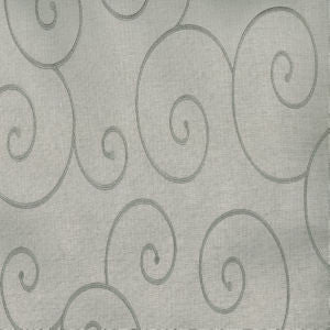 Trillium Silver Grey by Norbar Designer Fabric 85% VISCOSE RAYON 15% POLYESTER 15 1/4"V - 17"H 54 - Swanky Fabrics -