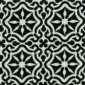 SolarShade Fabric Tilework 909 Midnight