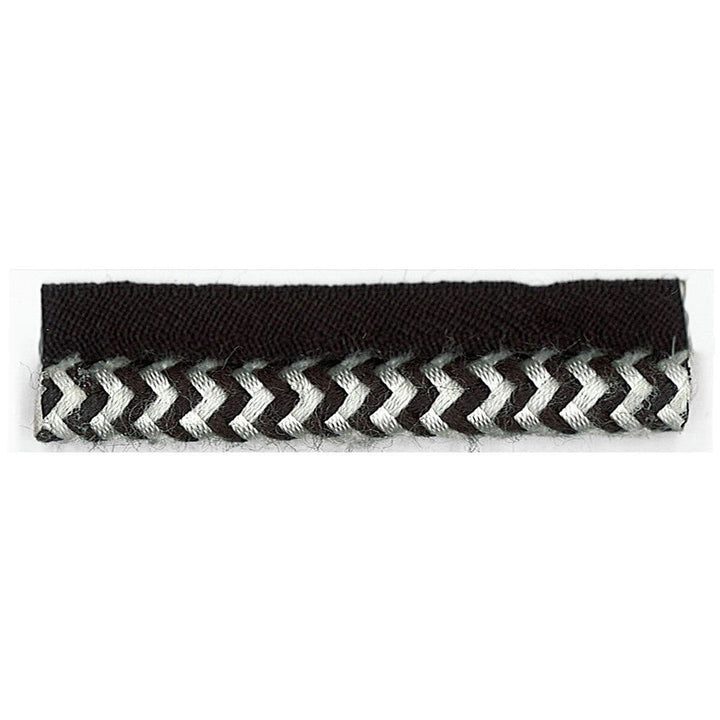 Truce 1 Domino by Stout Designer Trim JUST CORDS 60%COT 26%SVI 14%ACR CHINA </p><p>Repeat: 0 0.38 in - Swanky Fabrics -