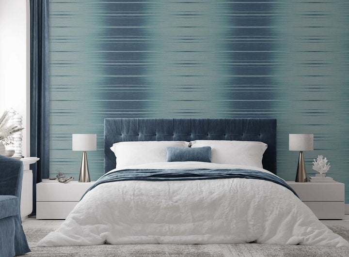 Horizon Ombre Bengal Bay TS80612 by Seabrook Designs Designer Wallpaper