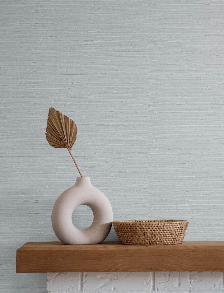 Seahaven Rushcloth Bridgewater TS80732 by Seabrook Designs Designer Wallpaper