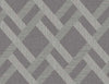 Seabrook Designs Wallpaper Linen Trellis Ash TS80818