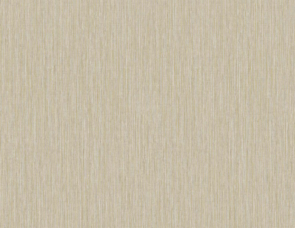 Vertical Stria Sandstone & Metallic Gold TS80906 by Seabrook Designs Designer Wallpaper