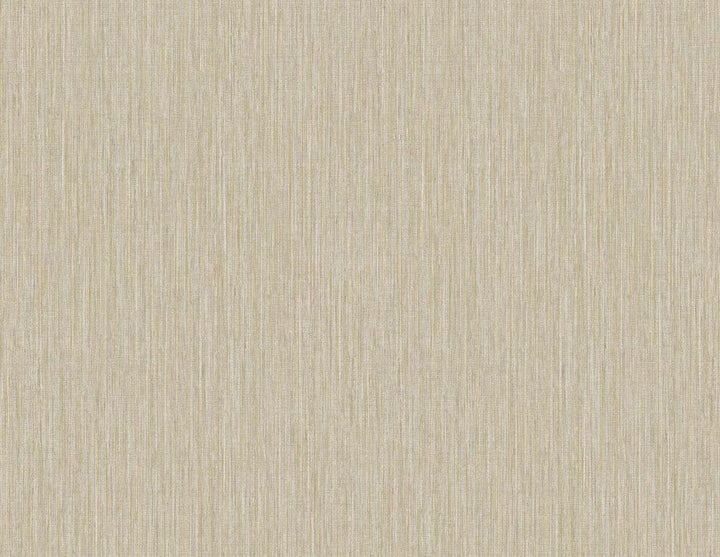 Vertical Stria Sandstone & Metallic Gold TS80906 by Seabrook Designs Designer Wallpaper