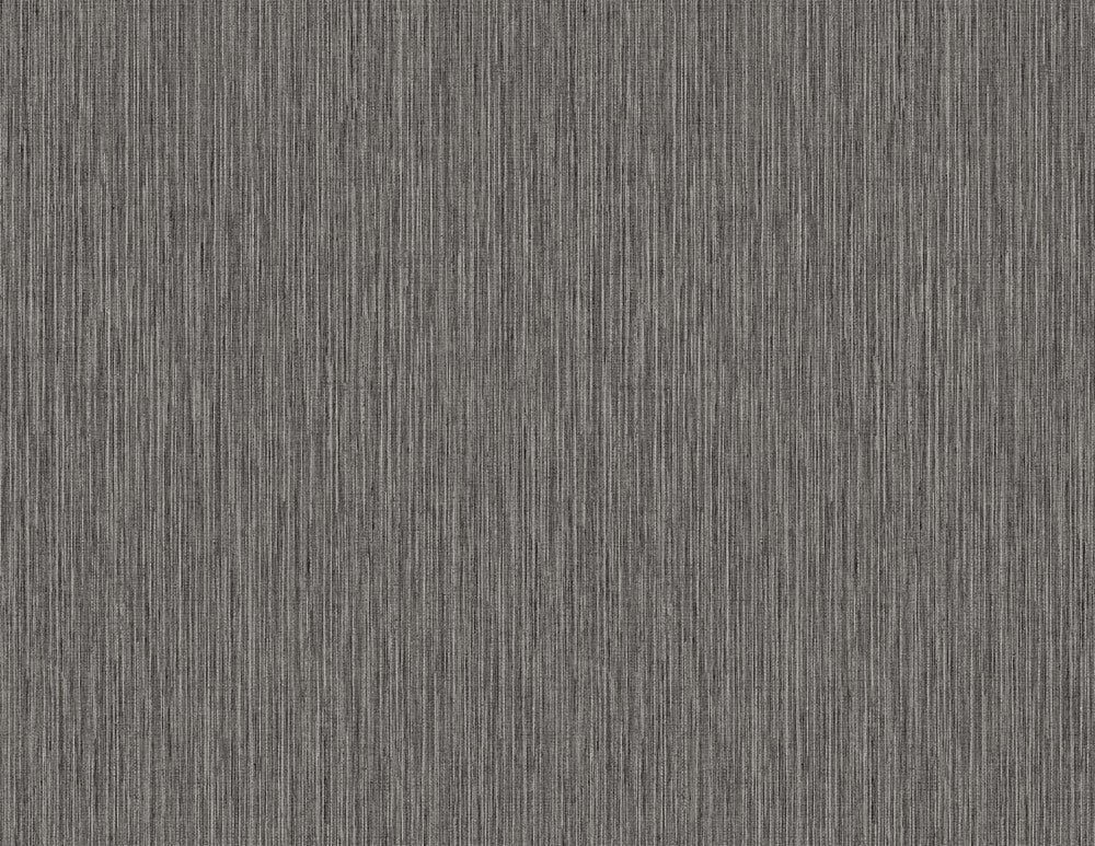 Vertical Stria Graphite & Metallic Silver TS80910 by Seabrook Designs Designer Wallpaper