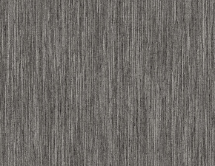 Vertical Stria Graphite & Metallic Silver TS80910 by Seabrook Designs Designer Wallpaper