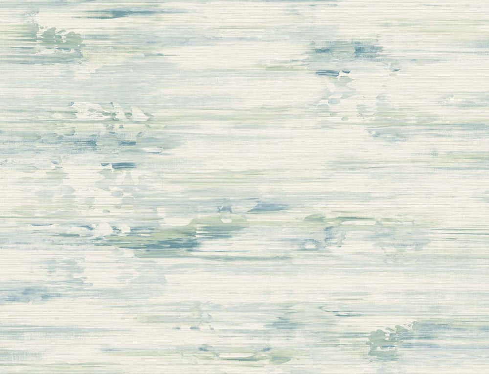 Silk Mistral Seaglass TS81704 by Seabrook Designs Designer Wallpaper