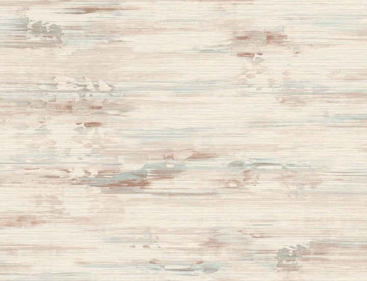 Silk Mistral Rust & Seaside TS81706 by Seabrook Designs Designer Wallpaper