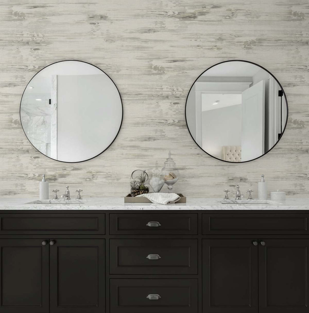 Silk Mistral Nobel Grey TS81707 by Seabrook Designs Designer Wallpaper