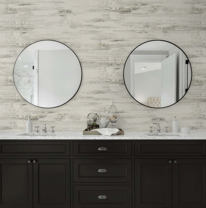 Silk Mistral Nobel Grey TS81707 by Seabrook Designs Designer Wallpaper