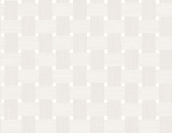 Basketweave Caster Sugar TS81800 by Seabrook Designs Designer Wallpaper