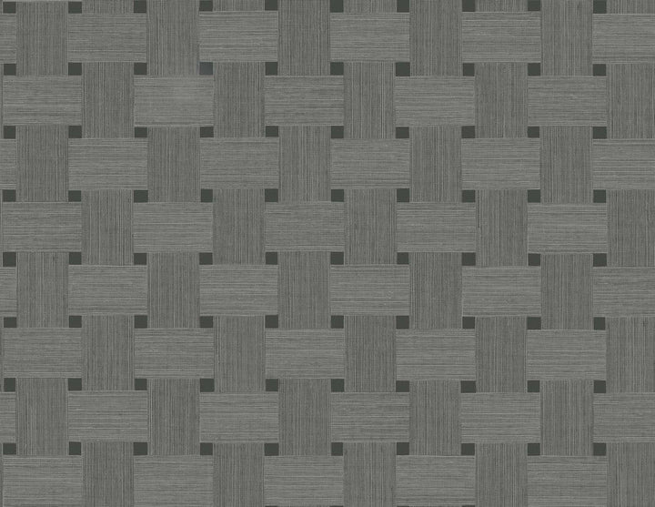 Basketweave Greyhound TS81808 by Seabrook Designs Designer Wallpaper