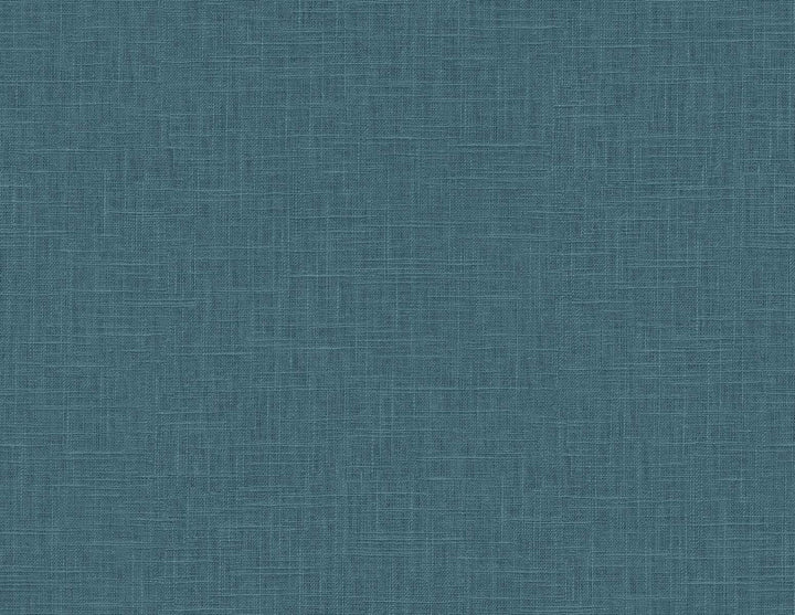 Myrna Linen Electric Blue TS81904 by Seabrook Designs Designer Wallpaper