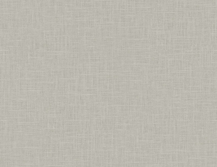 Myrna Linen Stone Grey TS81908 by Seabrook Designs Designer Wallpaper