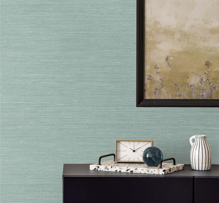 Seawave Sisal Calm Waters TS82006 by Seabrook Designs Designer Wallpaper