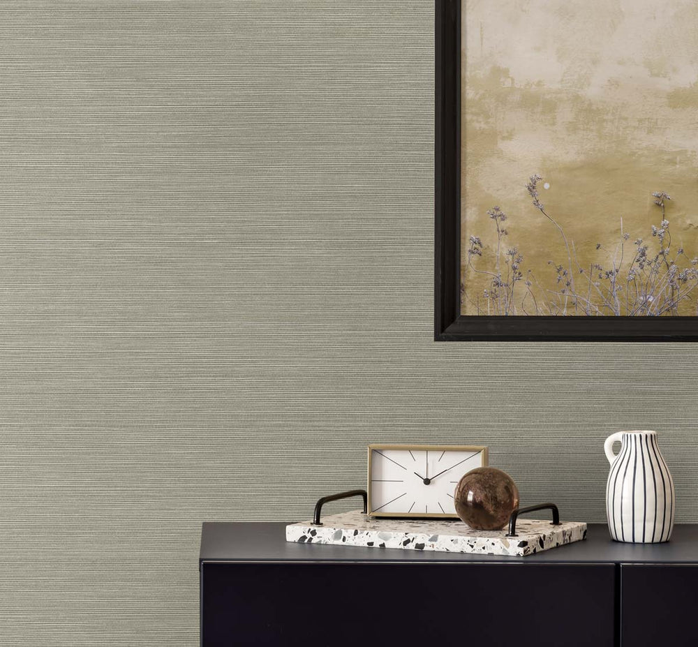 Seawave Sisal Yerba TS82035 by Seabrook Designs Designer Wallpaper