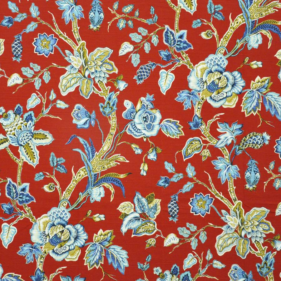 Thomasina # 806 Vintage by Maxwell Designer Fabric Color Theory-Vol.Vi Odyssey 100% COTTON SPAIN V-27"H-13.5" 54" - Swanky Fabrics -