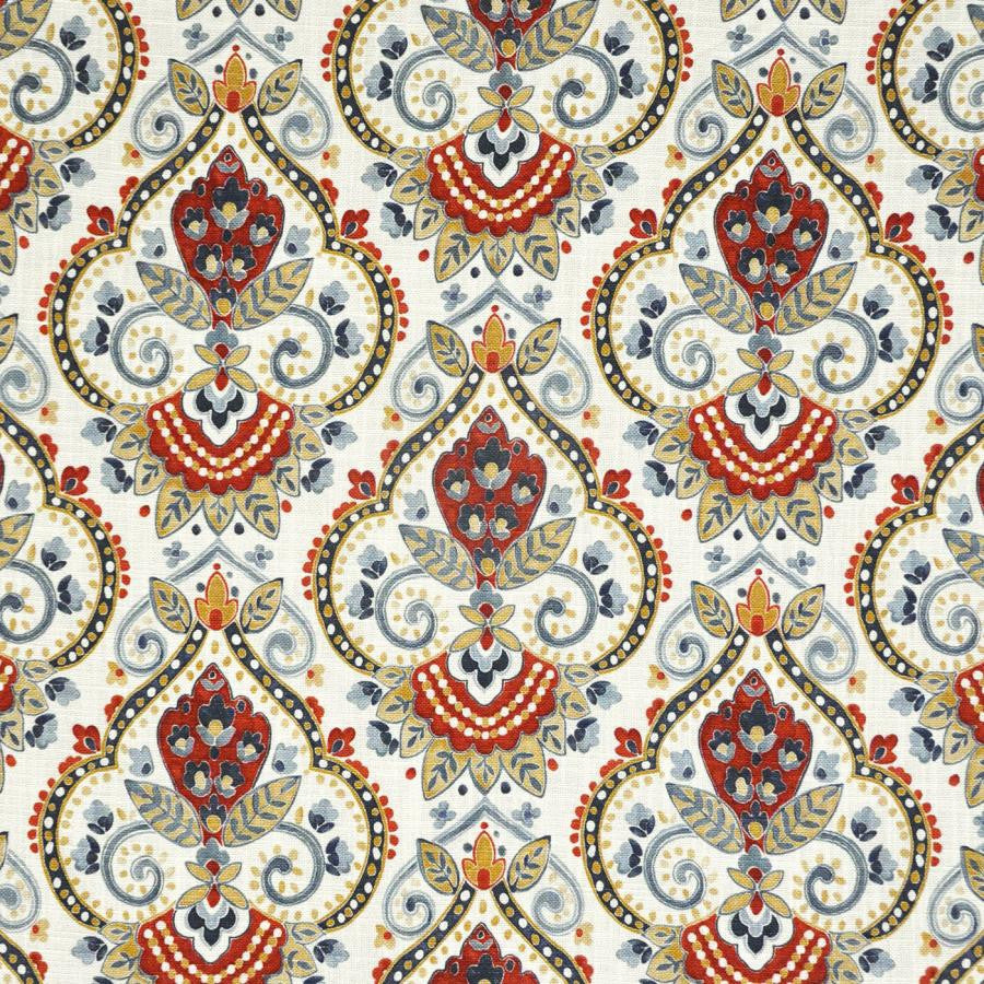 Tressa # 804 Americana by Maxwell Designer Fabric Color Theory-Vol.Vi Odyssey 67% VISCOSE/33% LINEN SPAIN V-13.5"H-13.5" 54" - Swanky Fabrics -