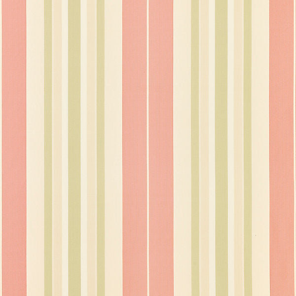 Deanna Stripe/Rose/Green Tt 00010016 by Old World Weavers Designer Fabric                                                                        100% SILK INDIA LIGHT DUTY Horizontal: 0" and Vertical: 13.75" 55"  - Swanky Fabrics -