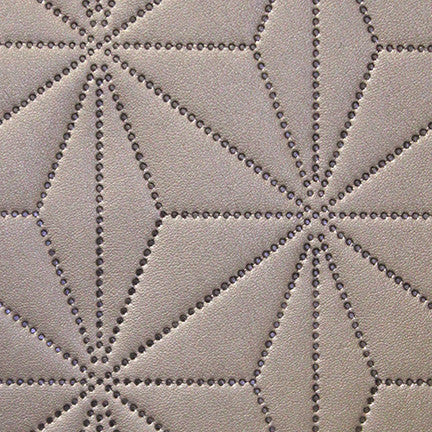 Tilt-Nj # 217 Metal by Maxwell Designer Fabric Memos Only-Coated Fabrics FACE: 100% POLYURETHANE
BACKING: 100% POLYESTER KOREA V-3.4" H-4.4" 53" - Swanky Fabrics -