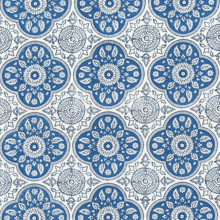 Tucson 1 Bluebird by Aoc Fabric Aoc Fabric Tucson 1 BluebirdFabric THE ART OF COLOR WELL KEPT SECRET 54%LIN 46%COT INDIA </p><p>Repeat: H: 5.875, V: 5.875 54 in - Fabric Carolina -
