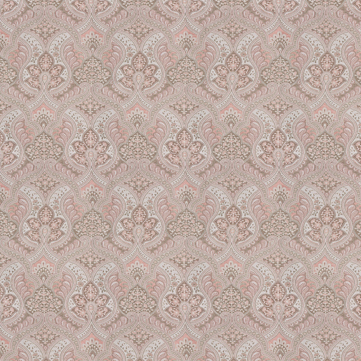 TURNOUT 22J8011 by JF Designer Fabric Color Concepts Coral Sky 100% Polyester India  Horizontal: 13.625 and Vertical: 25.625 55  - Swanky Fabrics -