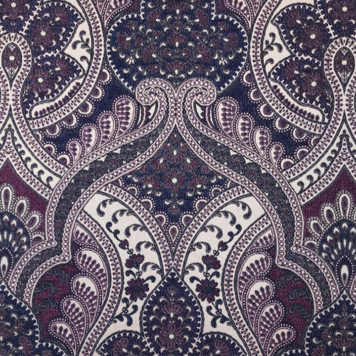 Turnout 57J8011 by JF Designer Fabric Color Concepts Coral Sky 100% Polyester India 15000 Horizontal: 13.625 and Vertical: 25.625 55 - Swanky Fabrics -