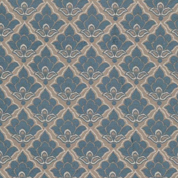 Turret 5 Pacific by Stout Fabric Stout Fabric Turret 5 PacificFabric GREAT IMPRESSIONS BLUE/SPA 52%SVI 32%POL 16%COT USA </p><p>Repeat: H: 4.875, V: 4.500 57.5 in - Fabric Carolina -
