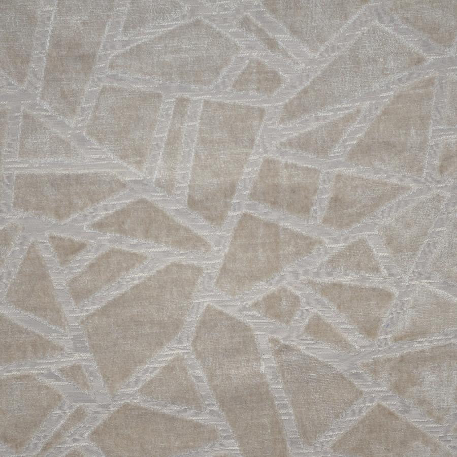 Trento # 621 Meringue by Maxwell Designer Fabric Performance Cut Velvets 54% VISCOSE
28% POLYESTER
18% COTTON BELGIUM V-27"H-13.8" 55" - Swanky Fabrics -