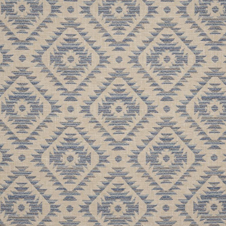 Tabor # 614 Sky by Maxwell Designer Fabric Performance Wovens-Vol. Vii Bluejay 65% POLYESTER
35% COTTON INDIA V-6.75" H-6.85" 54" - Swanky Fabrics -