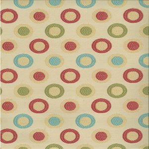 Twirl Vanilla by Norbar Designer Fabric 53% POLYESTER 47% RAYON CHINA V-4.50" H-3.50" 54" - Swanky Fabrics -