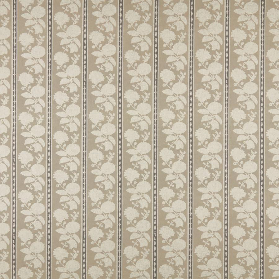 Tetbury # 546 Taupe by Maxwell Designer Fabric Print Gallery Iii 85% COTTON
15% LINEN SPAIN V-9.1" H-7.9" 54" - Swanky Fabrics -