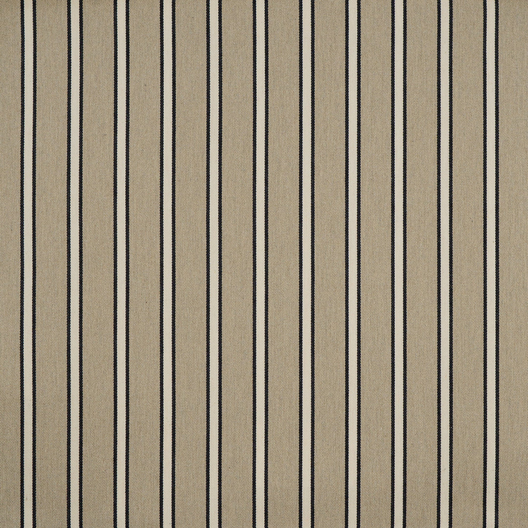 Tahoma # 734 Ink by Maxwell Designer Fabric Stripes & Checks Iv 82% COTTON 18% POLYESTER INDIA H-1.5" 55" - Swanky Fabrics -