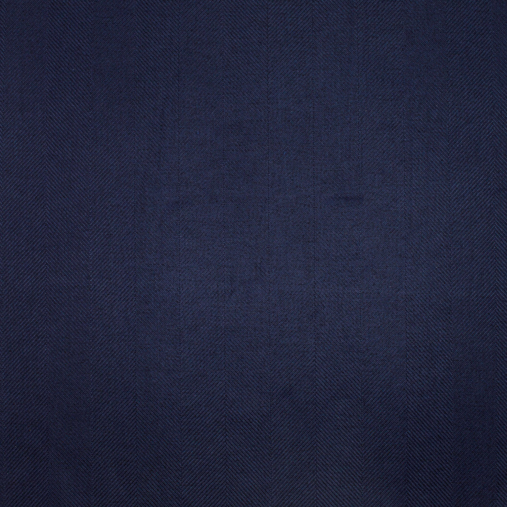 Tailored Grandeur Navy by Europatex Designer Fabric Tailored 100% Polyester 0.00" 55.00 inches - Swanky Fabrics -