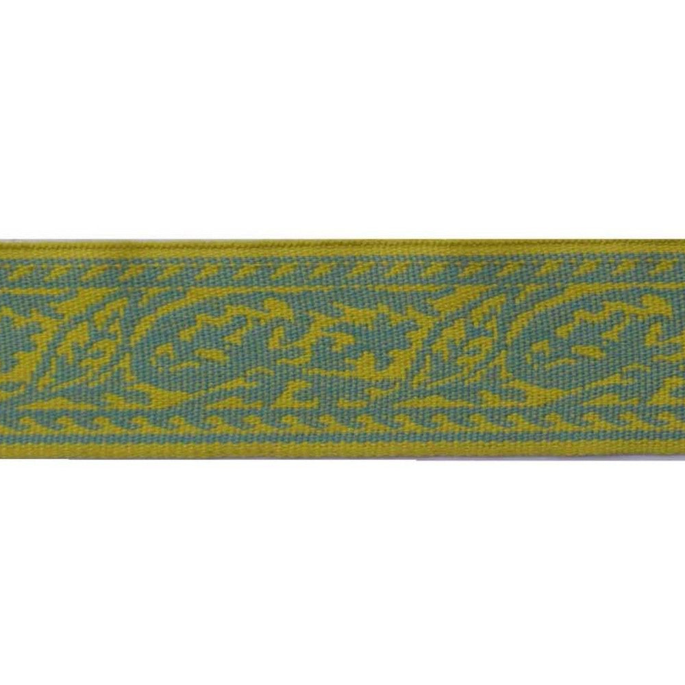Triton Lime by Europatex Designer Fabric Sirenia 50% Viscose, 50% Cotton 2.00 inches - Swanky Fabrics -