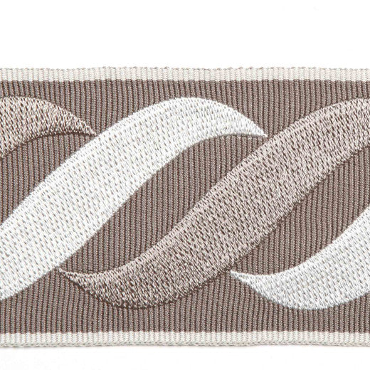 Tromello - Grain by Europatex Designer Fabric Tapes Galore 100% Polyester China See Sample Horizontal: N/A and Vertical: N/A 2.25 inches  - Swanky Fabrics -