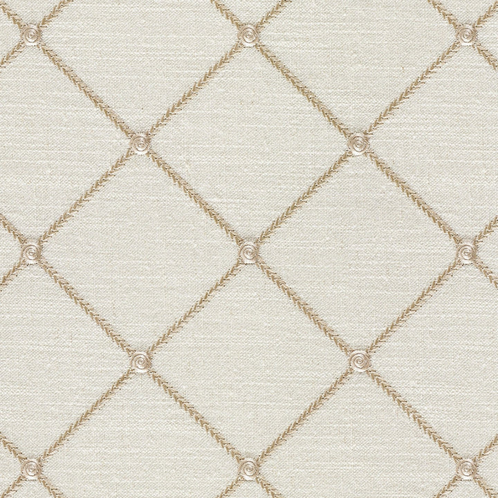Socrates Tundra Quartz by Europatex Designer Fabric Socrates 20% Linen, 45% Viscose, 35% Polyester 5.1" H, 5.1" V 56.00 inches - Swanky Fabrics -