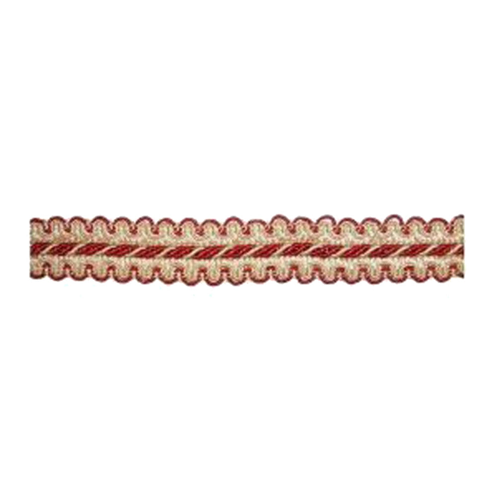 Omni Tuscan Coral by Europatex Designer Fabric Club House 100% Polyester 1.00 inches - Swanky Fabrics -