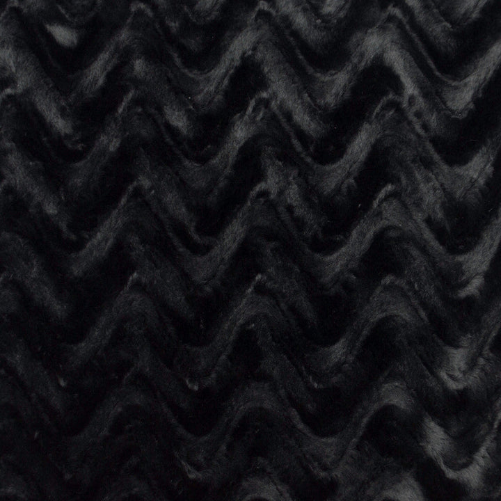 Twirl Black by Europatex Designer Fabric Bunny & Twirl 100% Polyester 60.00 inches - Swanky Fabrics -