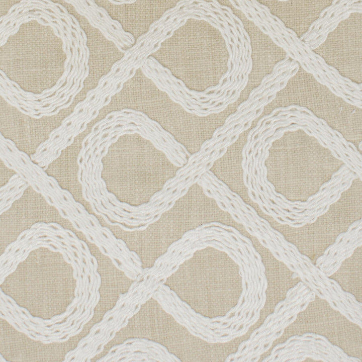 Ubico 2 Natural by Stout Designer Fabric Rainbow Library Eggshell/Sandstone 50% Cotton 50% Polyester Rayon Embroidery INDIA WYZENBEEK 51 000 DOUBLE RUB WEAR TEST (HEAVY DUTY) Horizontal: 2 and Vertical: 3 52 in - Swanky Fabrics -