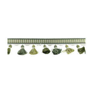 Stout Trim Ulster Tassel Fringe 3 Moss