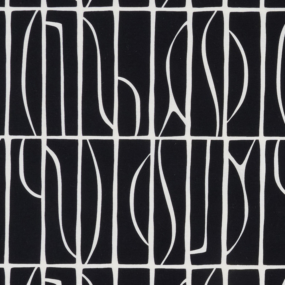 UMA 99J9421 by JF Designer Fabric MODERN ART 100% Cotton Spain  Horizontal: 13.5 and Vertical: 13.5 54  - Swanky Fabrics -