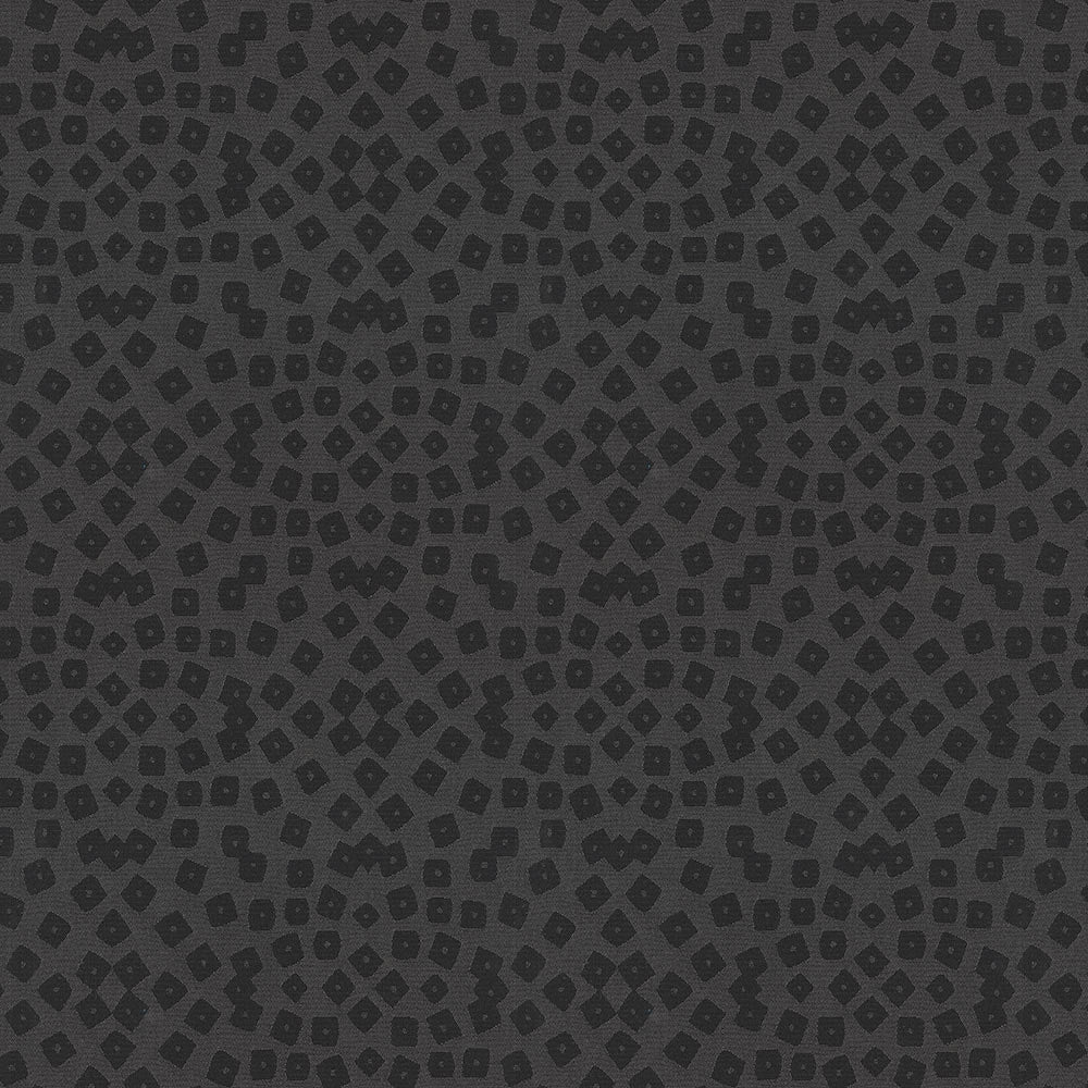 Identity 9009 Black by Endurepel Designer Fabric 100% Polyester China 160,000 Double Rubs (Wyzenbeek) </p><p>Repeat: Horizontal: 8.1" (20.5 cm) Up the Roll and Vertical: 7.6" (19.2 cm) Across the Roll 55" (140 cm) - Swanky Fabrics -