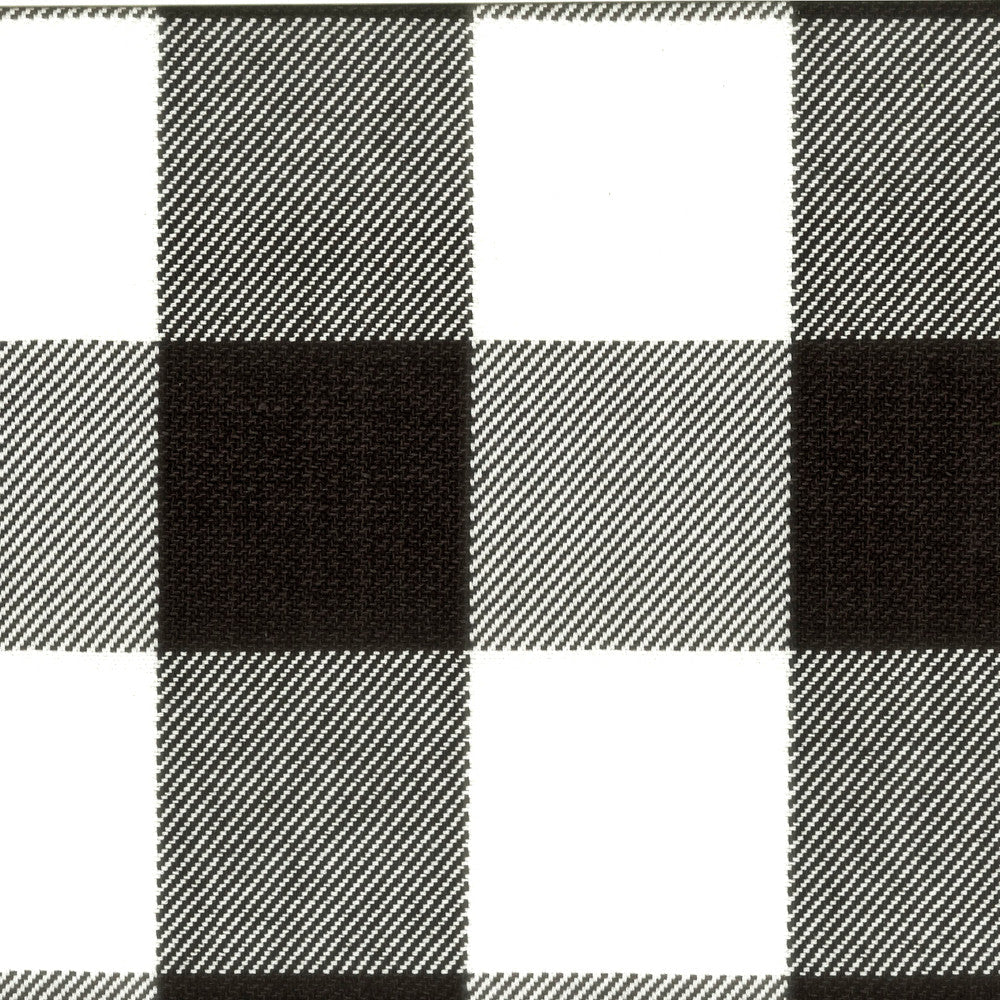 Uriah 1 Checkerboard by Stout Designer Fabric RAINBOW LIBRARY FOG/COAL 100%COT INDIA CATB 117-2013 WYZENBEEK 30 000 DOUBLE RUB WEAR TEST (HEAVY DUTY) Horizontal: 6.75 and Vertical: 6.75 54 in - Swanky Fabrics -