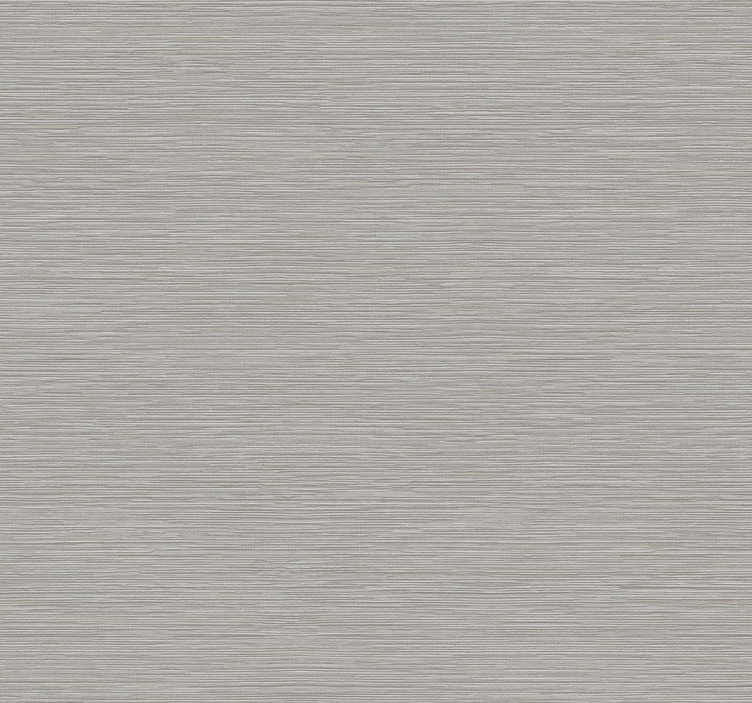 Oasis Grey Faux Grasscloth Wallpaper by York Wallcoverings Designer