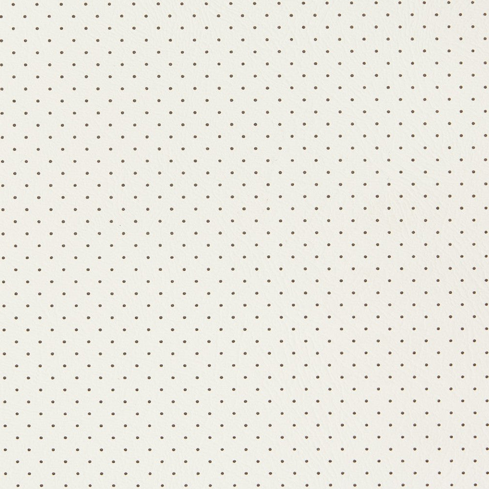 V401 White Perforated by Charlotte Designer Fabric Automotive Vinyl 100% Vinyl, 30oz. Asia Exceeds 220,000 Wyzenbeek Rubs (Heavy Duty) </p><p>Repeat: 54 Inches - Swanky Fabrics -
