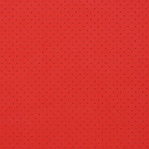 Charlotte Fabric V408 Red Perforated