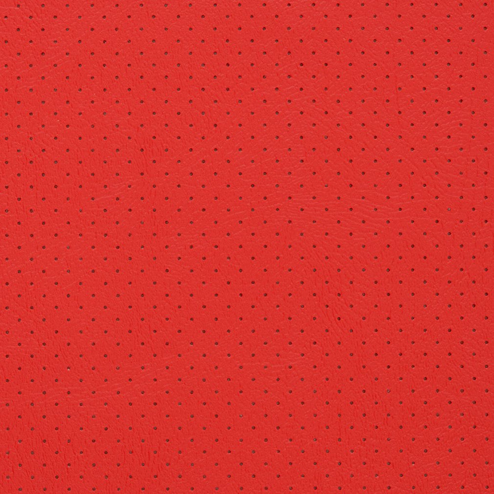 V408 Red Perforated by Charlotte Designer Fabric Automotive Vinyl 100% Vinyl, 30oz. Asia Exceeds 220,000 Wyzenbeek Rubs (Heavy Duty) </p><p>Repeat: 54 Inches - Swanky Fabrics -